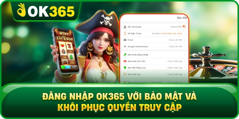 Đăng Nhập OK365 Với Bảo Mật Và Khôi Phục Quyền Truy Cập